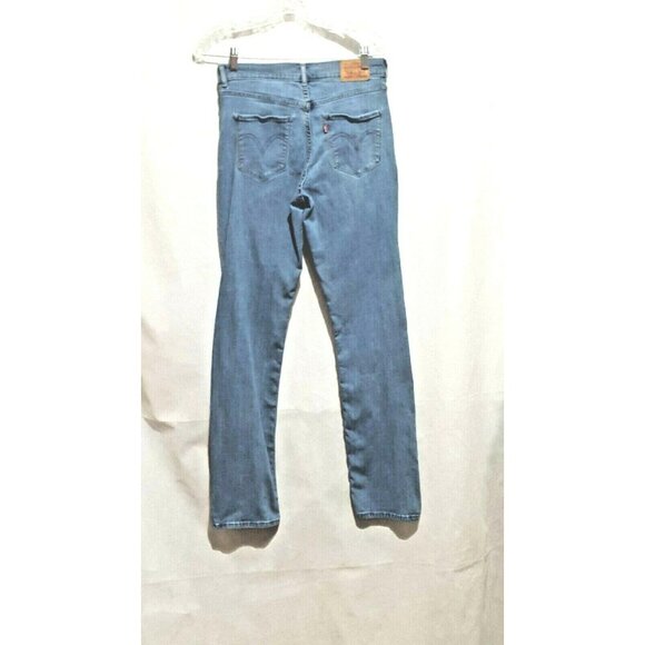 Levi's 525 Womens Jeans Straight Leg Size 4 Distressed Mid Rise 29 X 31.5 - Picture 3 of 8
